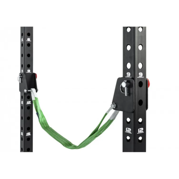 Cage de crosstraining rack avec barre de traction et supports de sécurité