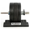 Cales de Deadlift en caoutchouc capacité 500 kg pour les entraînements de soulevé de terre Strongman et de musculation