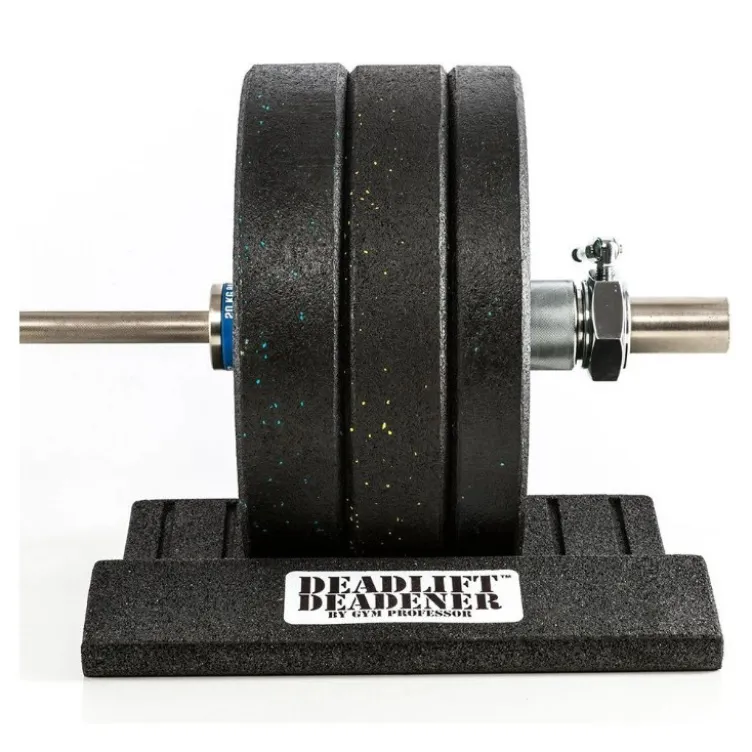 Cales de Deadlift en caoutchouc capacité 500 kg pour les entraînements de soulevé de terre Strongman et de musculation