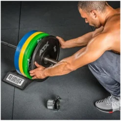 Cales de Deadlift en caoutchouc capacité 500 kg pour les entraînements de soulevé de terre Strongman et de musculation