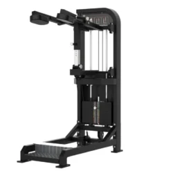 Calf raise machine Titanium à charge guidée avec plateforme à deux hauteurs et réglages divers - Appareil PRO Élite EL-S14