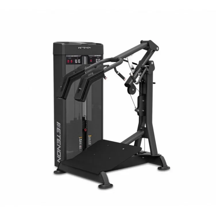 Calf squat machine professionnelle à charge guidée avec épaulières ajustables - Entraînement cuisses et mollets