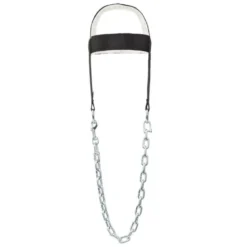 Casque rembourré en nylon réglable par velcro pour renforcement des muscles du cou