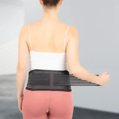 Ceinture auto-chauffante de protection de la zone lombaire - Ceinture de musculation et récupération musculaire