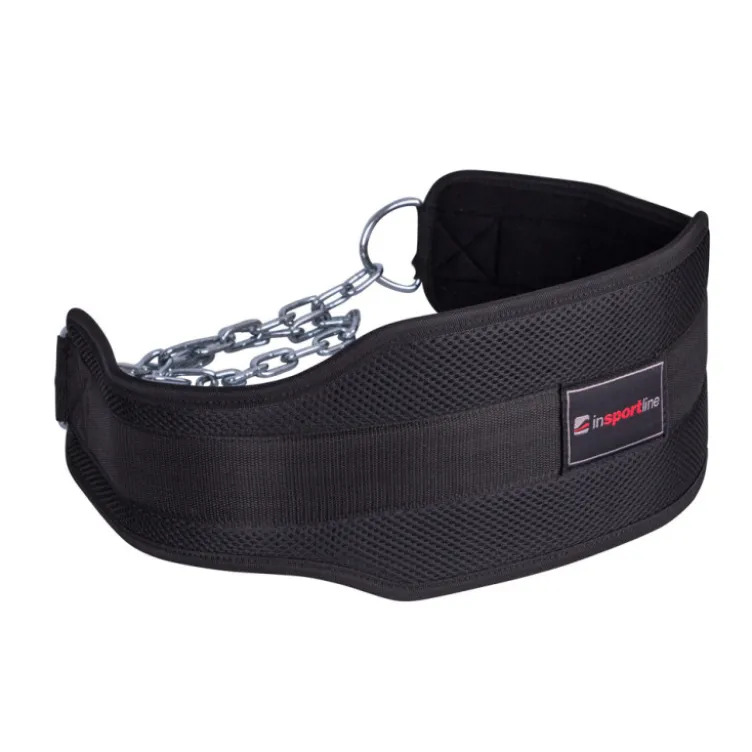 Ceinture de fitness lestée en néoprène - Noir - Entraînement musculation à la maison