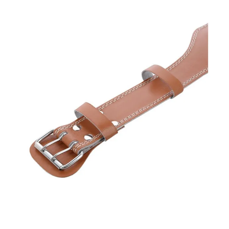 Ceinture de renforcement en cuir pour exercice de musculation - 90 à 124 cm