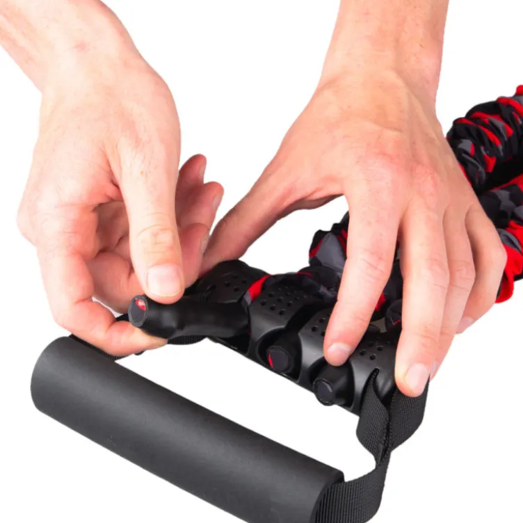Ceinture de résistance élastique pour exercices du haut du corps - Entraînement musculation