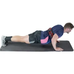 Ceinture de résistance élastique pour exercices du haut du corps - Entraînement musculation