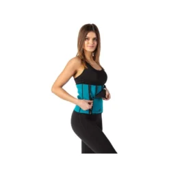 Ceinture de sudation pour trainings fitness avec fermeture ZIP - 96 cm de longueur