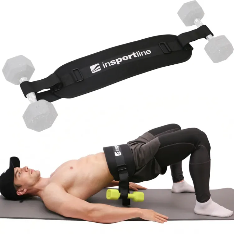 Ceinture Hip Thrust à capacité de charge 60 kg pour exercices en home gym