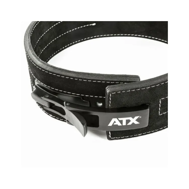 Ceinture lombaire de musculation réglable professionnelle en cuir