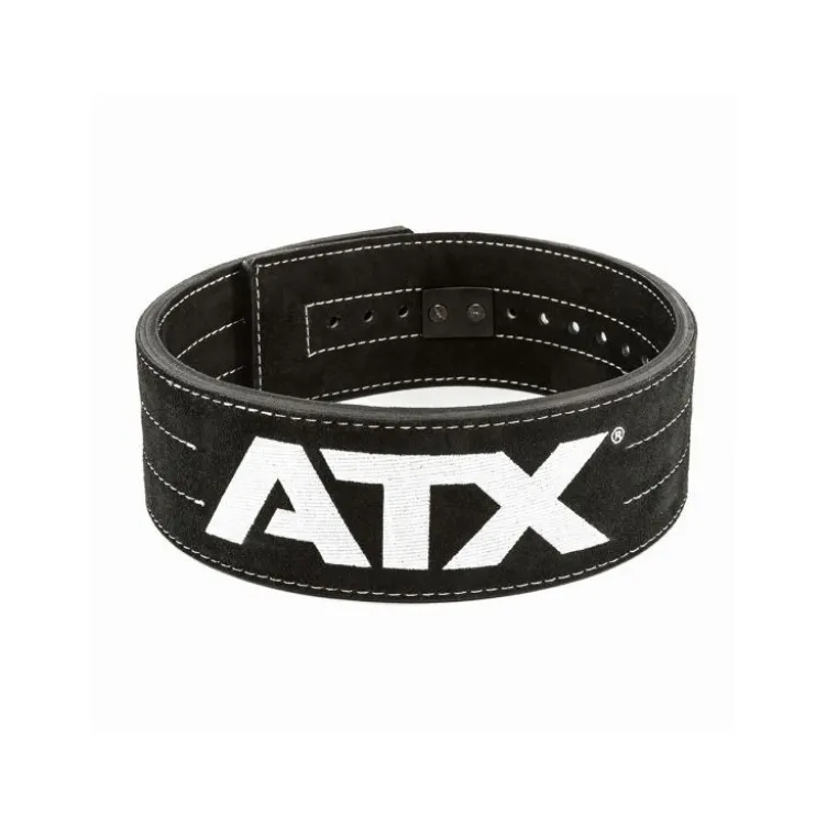 Ceinture lombaire de musculation réglable professionnelle en cuir