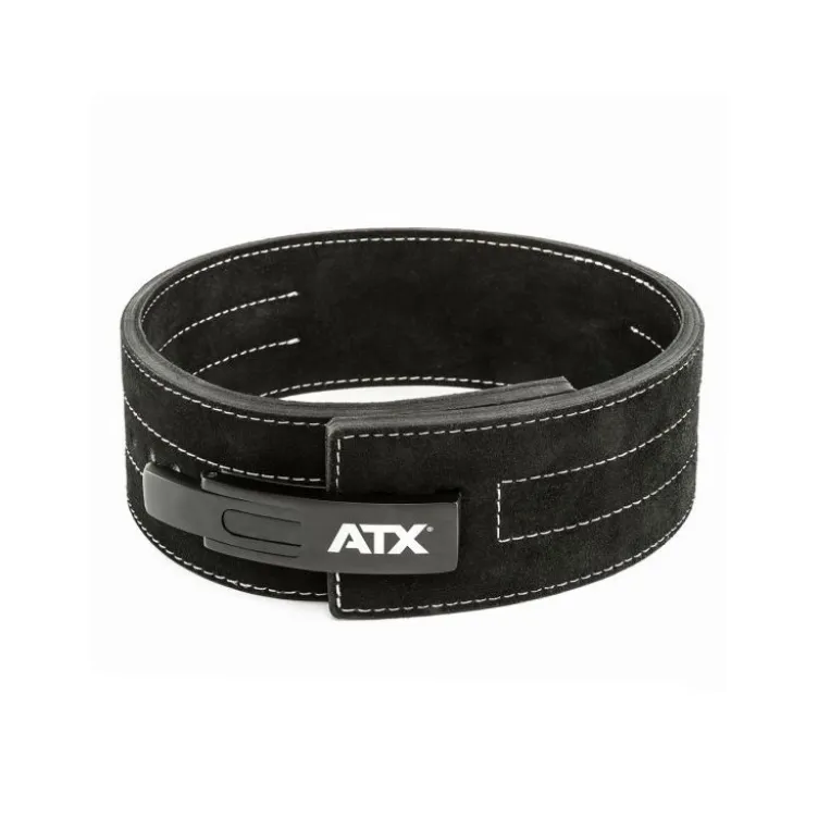 Ceinture lombaire de musculation réglable professionnelle en cuir