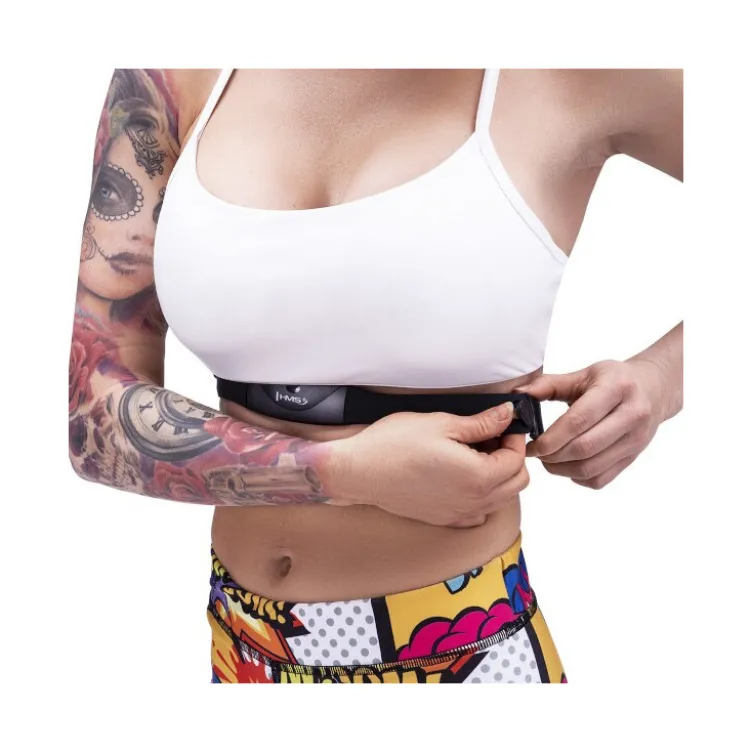 Ceinture télémétrique pour analyse de la fréquence cardiaque - Training de sport intensif