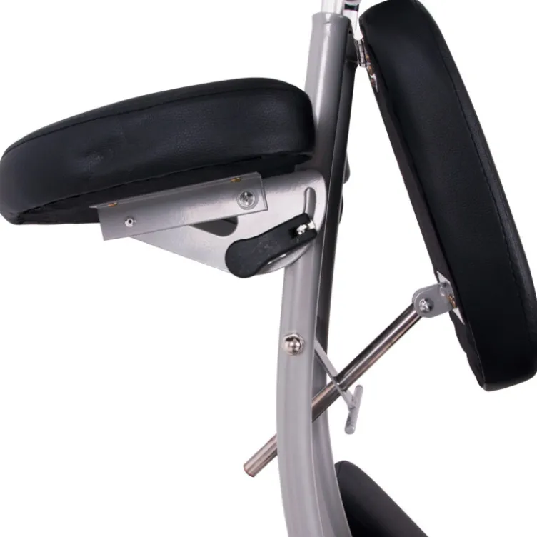 Chaise pliable pour le massage des muscles à capacité de charge 150 kg - rembourrage épais et confortable avec hauteur ajustable