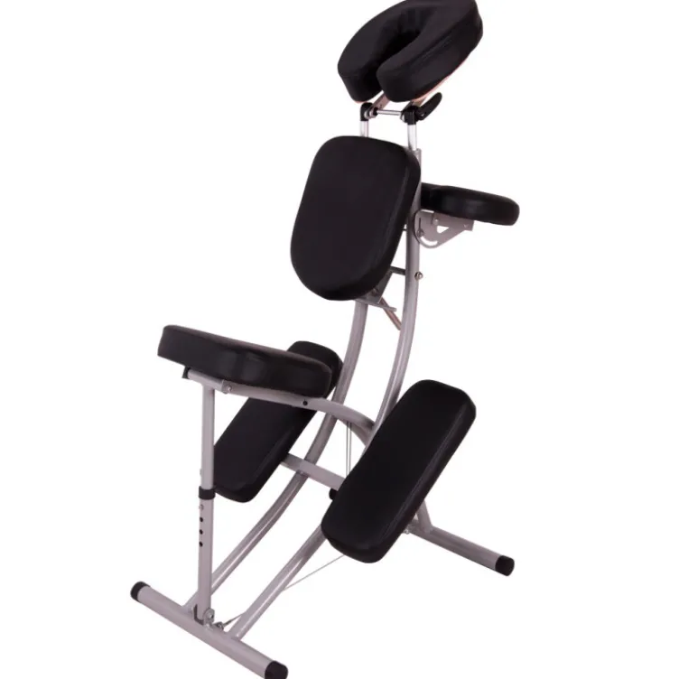 Chaise pliable pour le massage des muscles à capacité de charge 150 kg - rembourrage épais et confortable avec hauteur ajustable