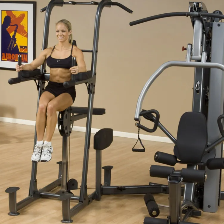 Chaise romaine assistée pour entraînement débutant en homegym