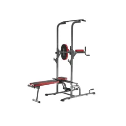 Chaise romaine multifonction pliable traction dips et dévéloppé couché home gym