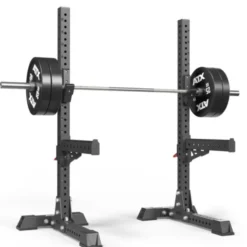 Chandelles de musculation ATX haut de gamme capacité de charge 500 kg - Crochets en J inclus