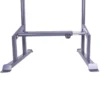 Chandelles de musculation - Rack à squat réglable en hauteur sur 8 positions et largeur ajustable pour home-gym