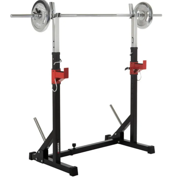 Chandelles professionnelles repose-barres multi-réglable avec support de rangement et de sécurité