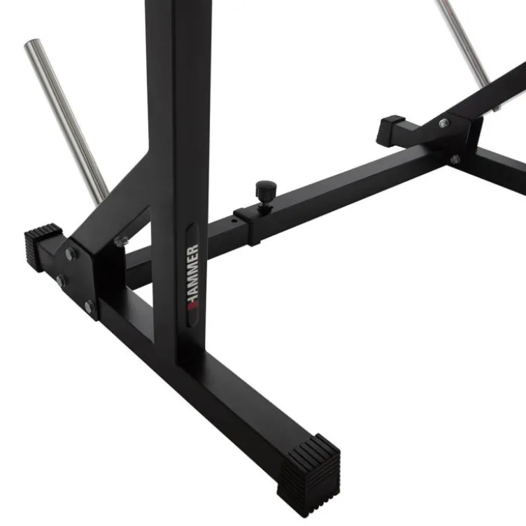 Chandelles professionnelles repose-barres multi-réglable avec support de rangement et de sécurité