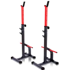 Chandelles repose barre réglable sécurisé 4 racks