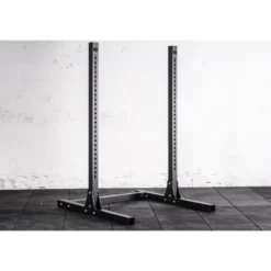 Chandelles repose-barres de musculation Mighty Kingsbox - Capacité de charge 300 kg