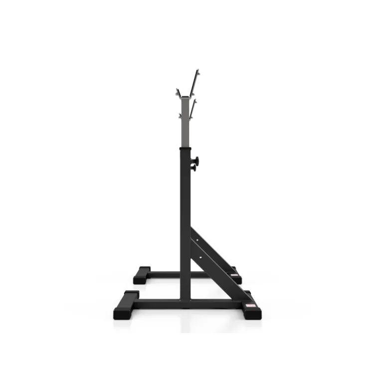Chandelles repose-barres squat rack réglable capacité de charge 300 kg