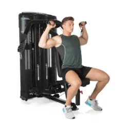 Chest dual shoulder press station à charge sélective 2 x 72 kg Hammer pour salle de musculation professionnelle