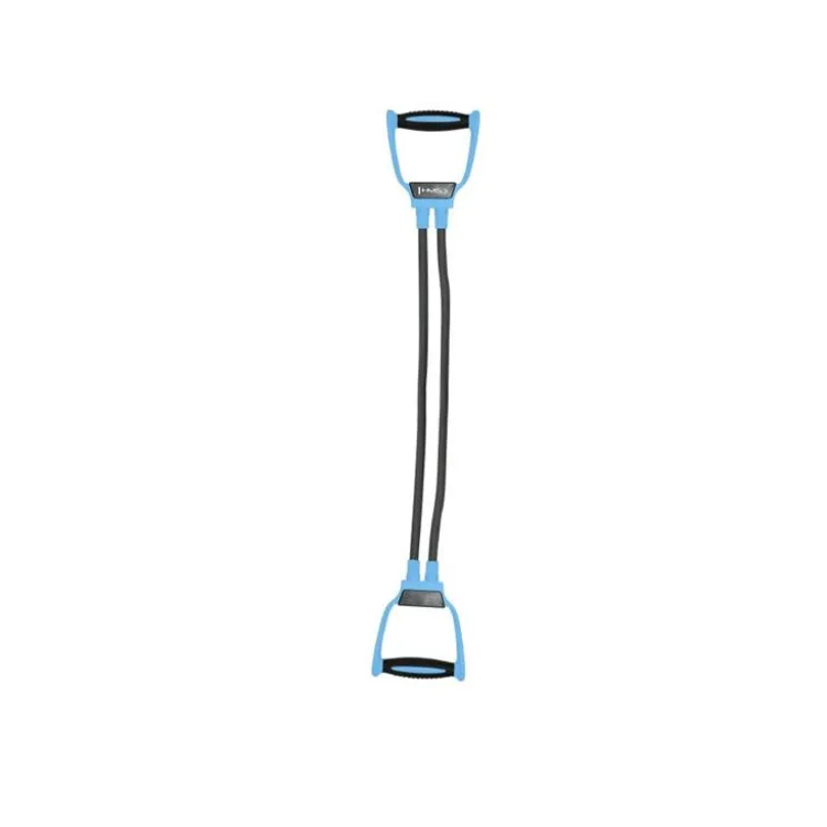 Chest expander de fitness avec cordes de résistance x2 - 74 cm de long