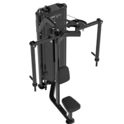 Chest fly combo reverse fly machine à charge guidée 125 kg BSRX-S7 Titanium Strength Black Series RX pour pectoraux et deltoïdes