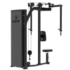 Chest fly combo reverse fly machine à charge guidée 125 kg BSRX-S7 Titanium Strength Black Series RX pour pectoraux et deltoïdes