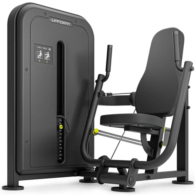 Chest press à charge guidée 90 Kg pour salles de sport professionnelles