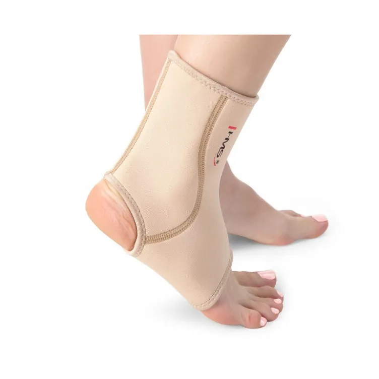 Chevillère en néoprène et polyester pour protection et maintien de la cheville - Taille S à XL