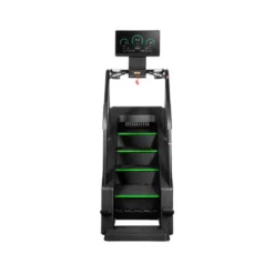 Climber step professionnel avec écran LED et système EMS - Marches antidérapantes inclinées à 35° avec 15 intensités