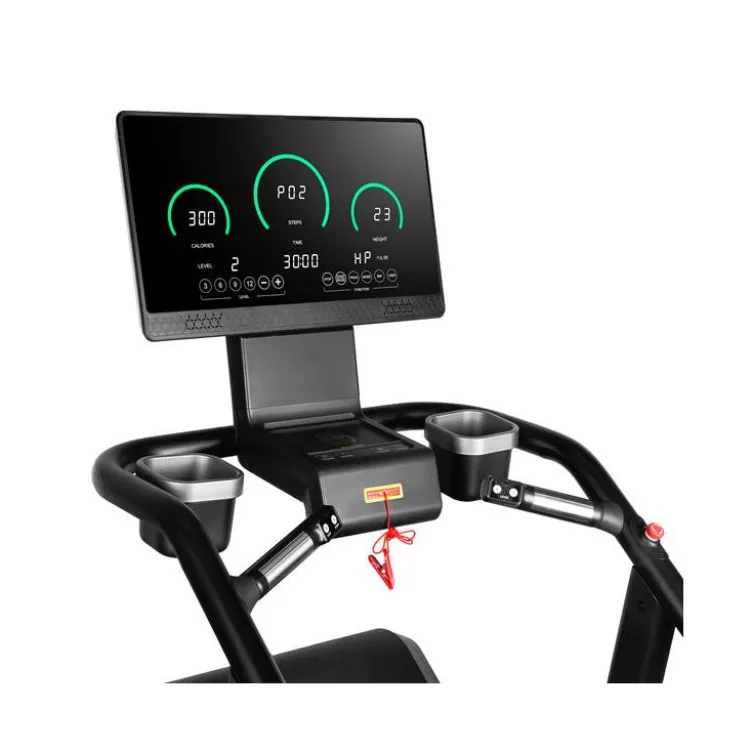 Climber step professionnel avec écran LED et système EMS - Marches antidérapantes inclinées à 35° avec 15 intensités