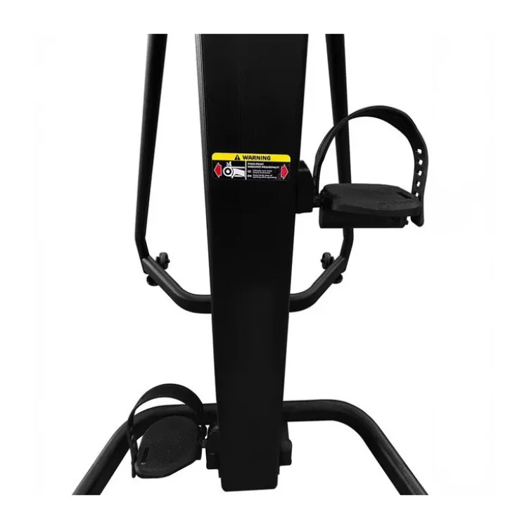 Climber vertical Pro 500 professionnel à 8 niveaux de résistance avec écran LCD - Roues de transport