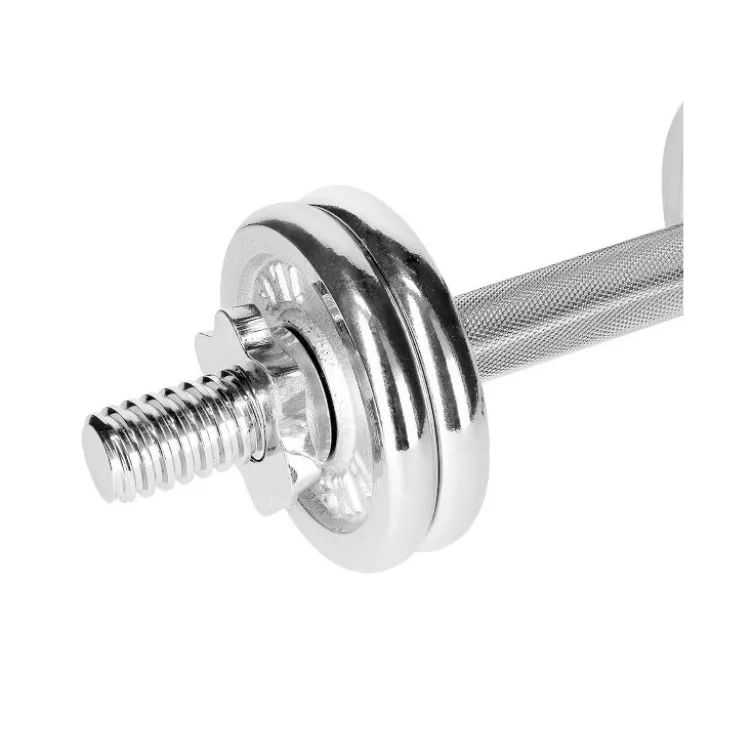 Coffret de musculation homegym avec haltère x 2 et disques de poids : 15 ou 20 kg au choix