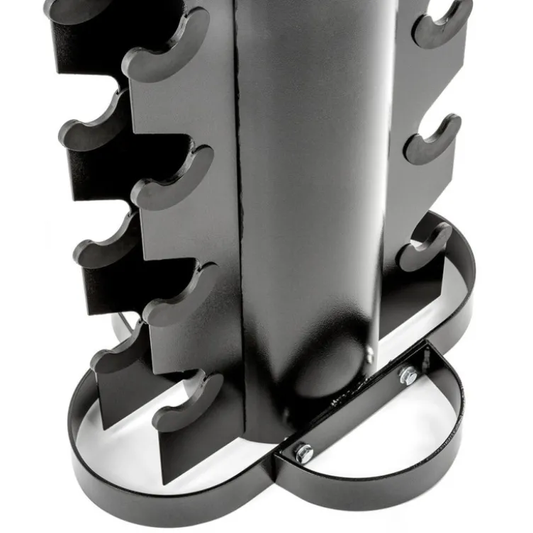 Colonne de rangement professionnelle ATX pour haltères hexagonaux/chromés - 10 paires