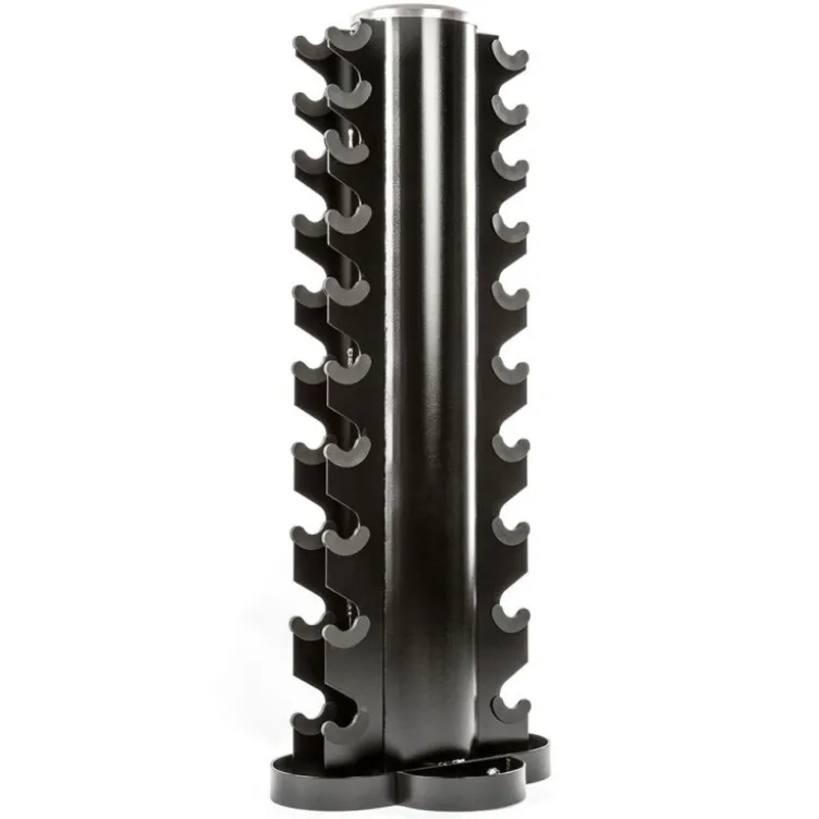 Colonne de rangement professionnelle ATX pour haltères hexagonaux/chromés - 10 paires