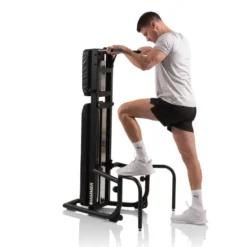Combo Banc de musculation réglable et Chaise romaine -10° à 90° avec capacité de charge de 250 kg pour home gym