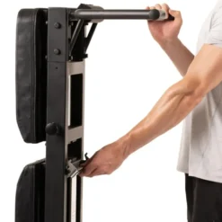 Combo Banc de musculation réglable et Chaise romaine -10° à 90° avec capacité de charge de 250 kg pour home gym