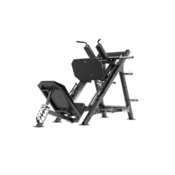Combo leg press et hack squat pour entraînement complet des jambes - Charge max : 450 kg