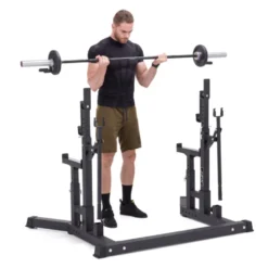 Combo Rack pour entraînement au développé couché et squat - Capacité de charge 300 kg