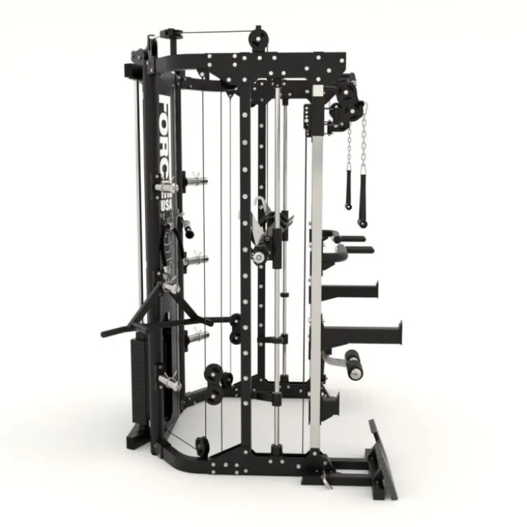 COMPACT body trainer FORCE USA à double colonne de poids 90,5 kg - Multigym station G12 pour training variés
