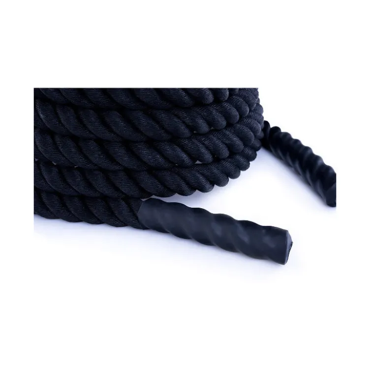 Corde battle rope de cross-training de 9, 12 ou 15 m avec extrémités renforcées