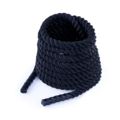 Corde battle rope de cross-training de 9, 12 ou 15 m avec extrémités renforcées
