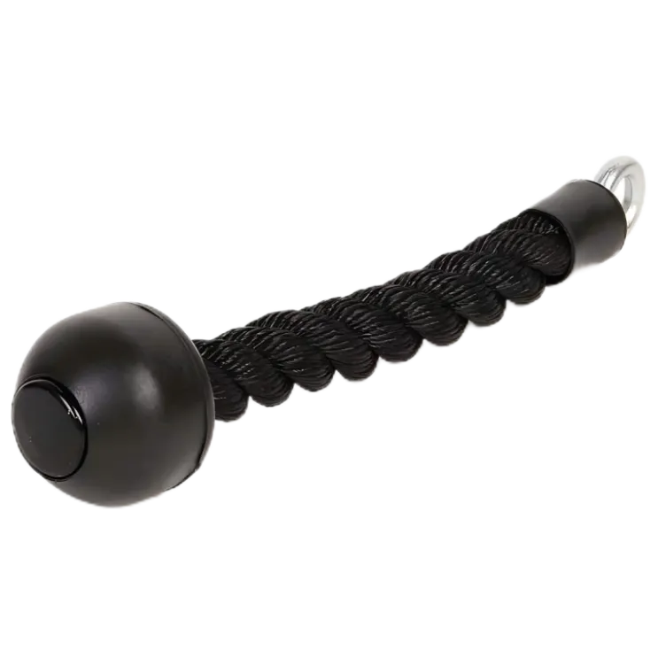 Corde de tirage unilatérale pour les triceps de marque Titanium Strength B11 - Corde robuste en nylon tressé