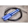 Corde à sauter ajustable 3 mètres avec poignée en aluminium pour gymnastique et endurance